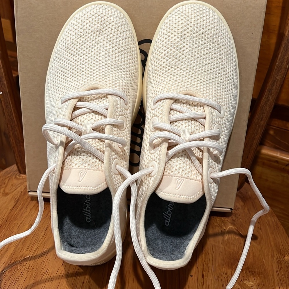 Allbirds Womens Tree Runner Aspen (Peach Sole) Running Shoes Size 9 Medi… - Picture 5 of 15